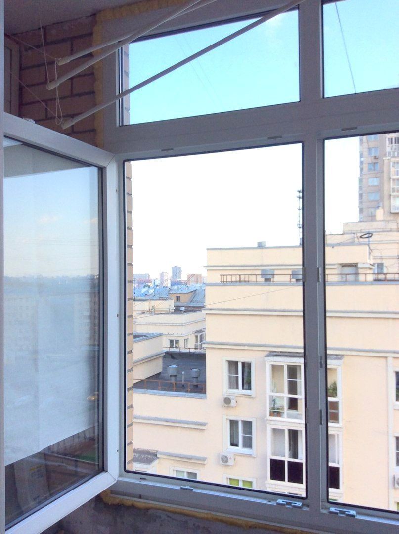 Остекление балкона в многоквартирном доме, Москва, 1-й Красносельский пер., д. 3