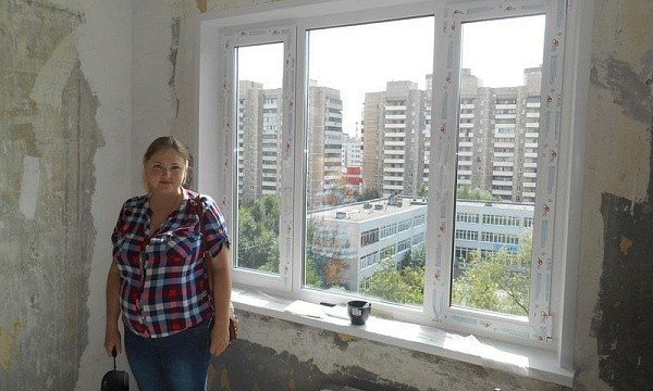 Квартира с установленным окном в Химках