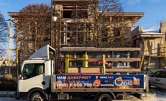 Остекление коттеджа в коттеджном поселке Гринфилд