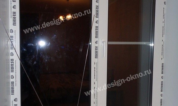 Монтаж трех окон Rehau в Москве