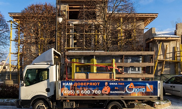 Остекление коттеджа в коттеджном поселке Гринфилд