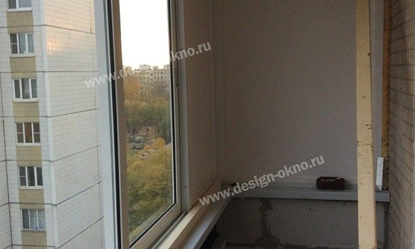 Стеклянная лоджия в Москве.